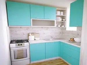 3д проект на кухня